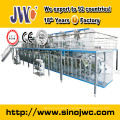 2015 inteligente elástico almohadilla bebé pañal pad línea de producción modelo JWC-NK450-EB